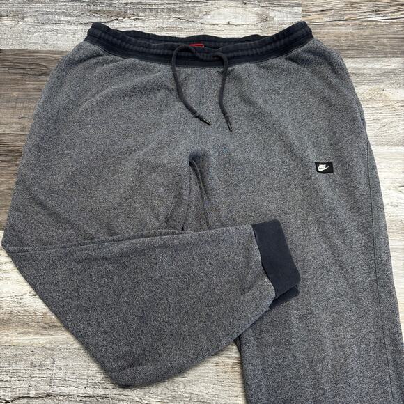 Nike Sportswear Tech AW77 French Terry Cuffed Gray Mens 2XL Joggers Sweatpants - Picture 4 of 11